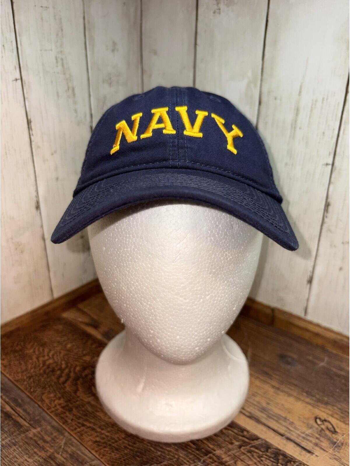 Navy BlueGold Us Navy Hat Adjustable Usn Embroidered Military Baseball Cap